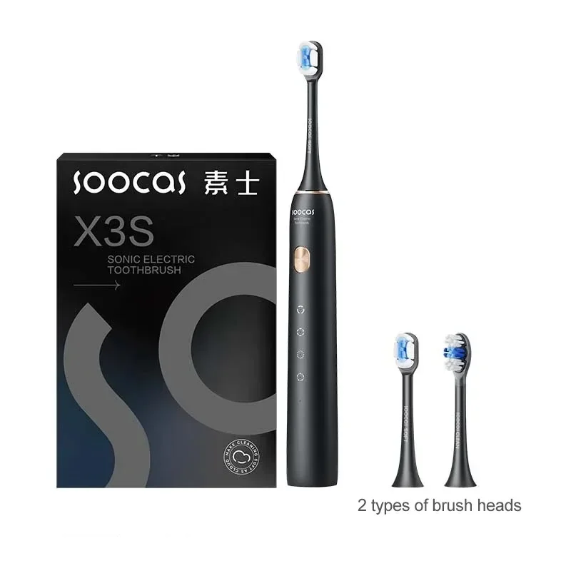 Electric Toothbrush Sonic - SOOCAS X3S 大人用ソニック電動スマート歯ブラシ IPX8 防水 180