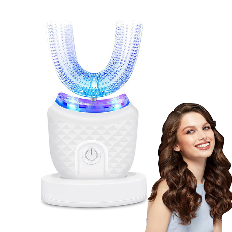 Teeth Whitening Diy - U字型充電式ライトクイックホワイトニング歯のホワイトナー、プロ仕様の歯のホワイトニングキットで白い笑顔を実現