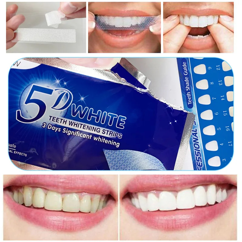 Teeth Whitening Near Me - 1-12 個 5D ホワイトニング歯ステッカー白い歯ジェル歯のホワイトニングストリップきれいな歯黄色の煙の汚れ茶の汚れ口腔ケア