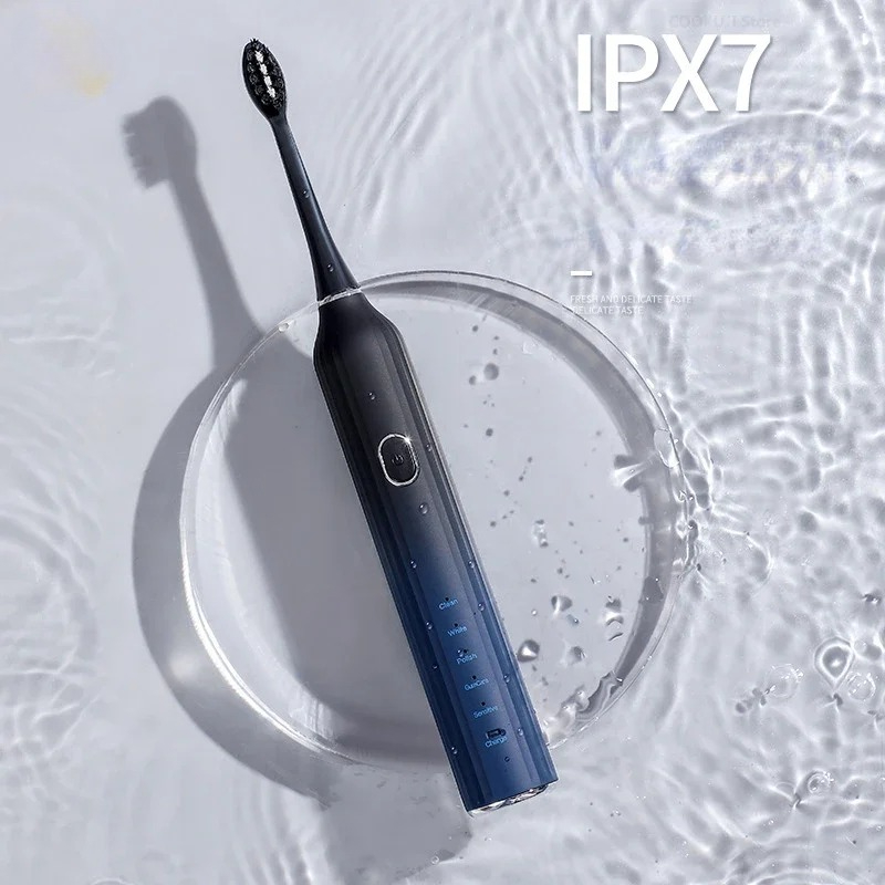 Teeth Whitening Diy - 5 モード音波電動歯ブラシ USB 充電器充電式 IPX7 防水スマートタイマーきれいな白い歯超音波口腔
