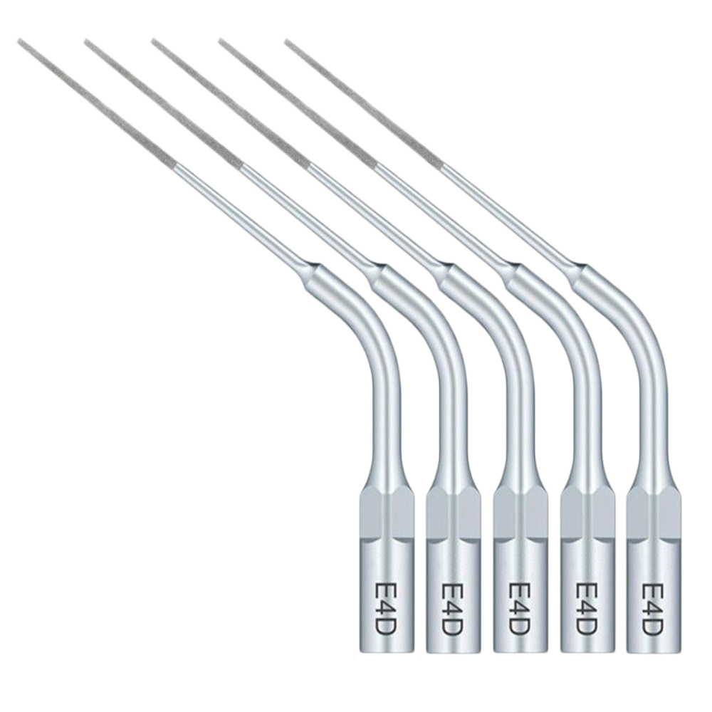 Teeth Whitening Usa - 5 個歯科超音波スケーラーチップ E4D 歯内療法エンドフィットウッドペッカー EMS Satelec