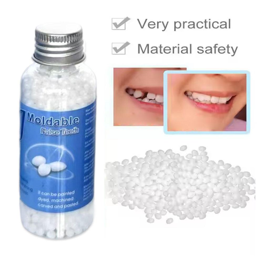 樹脂製一時的な歯の修復 歯の隙間 偽の歯 固形接着剤 義歯接 - Teeth Whitening Usa のレビューと価格