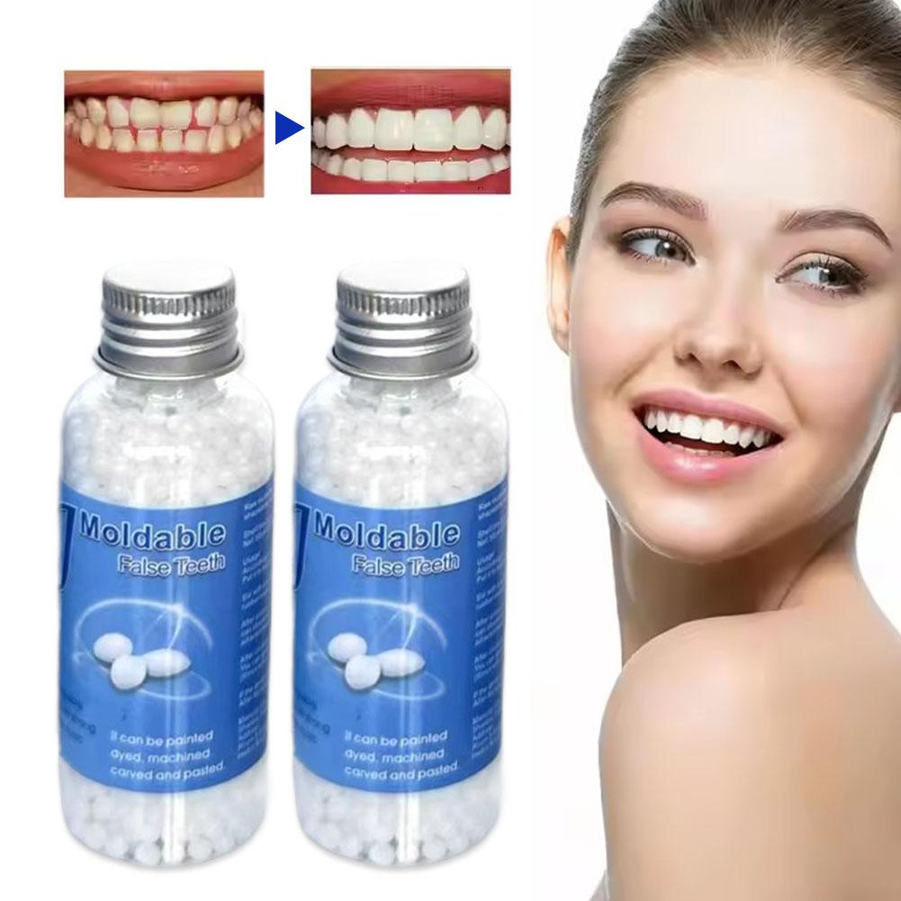 樹脂製一時的な歯の修復 歯の隙間 偽の歯 固形接着剤 義歯接 - Teeth Whitening Usa のレビューと価格