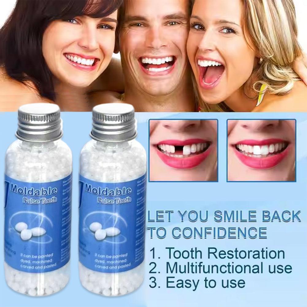 樹脂製一時的な歯の修復 歯の隙間 偽の歯 固形接着剤 義歯接 - Teeth Whitening Usa のレビューと価格