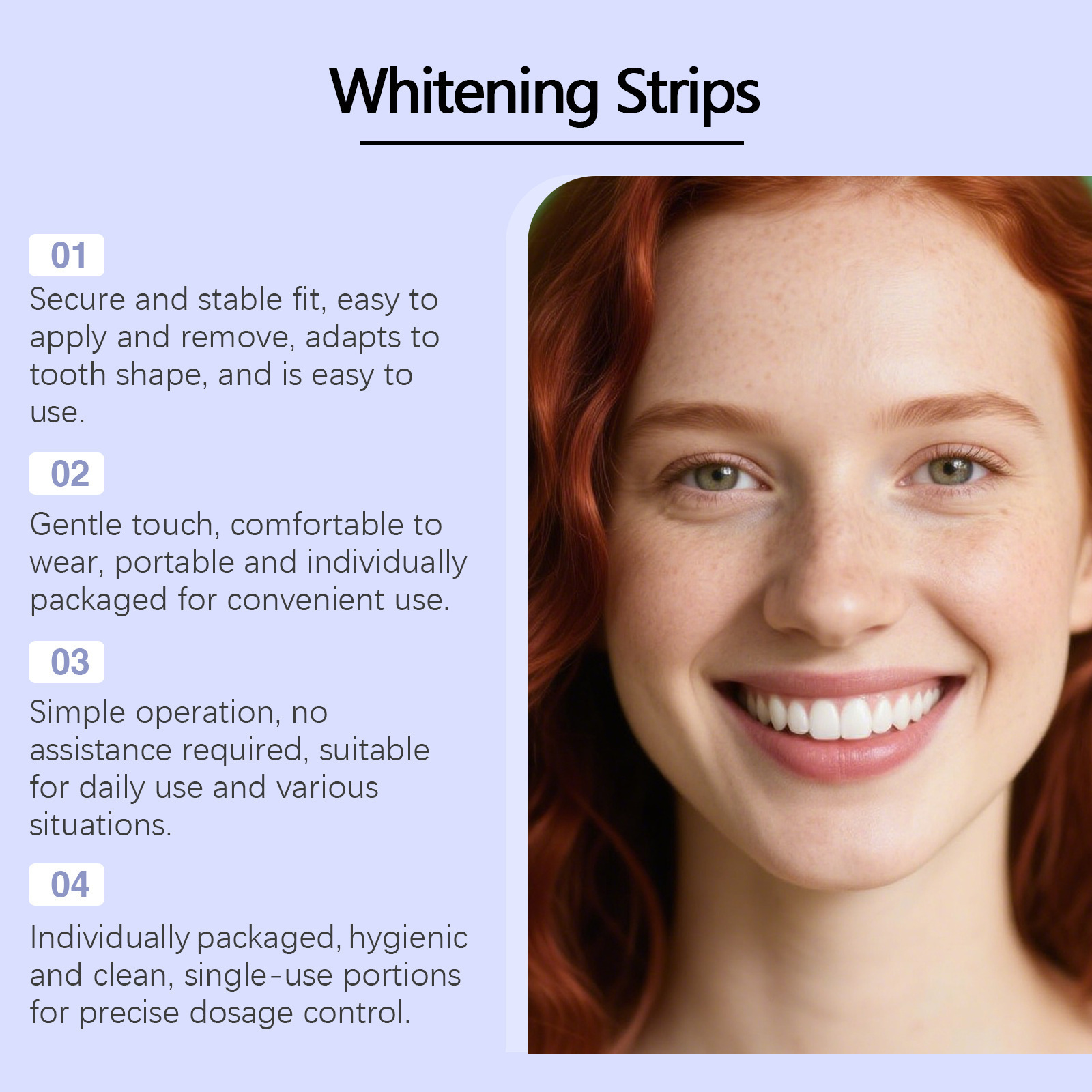 紫色の歯のホワイトニングストリップで、歯の黄ばみを改善し、歯 - Teeth Whitening Foam Toothpaste のレビューと価格