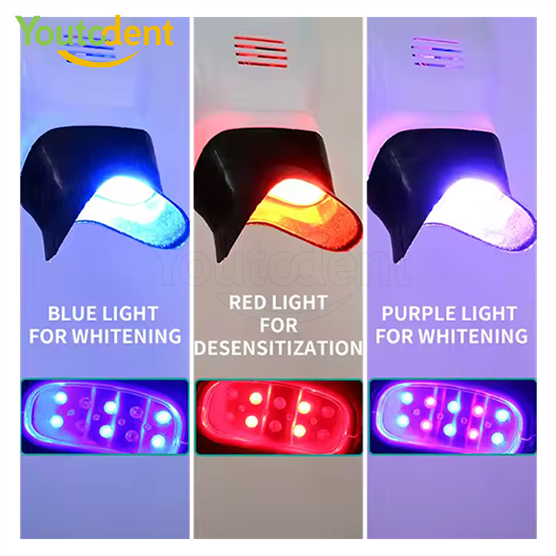 プロフェッショナル歯科 3 色ライトランプ歯ホワイトニングマ - Teeth Whitening Usa のレビューと価格