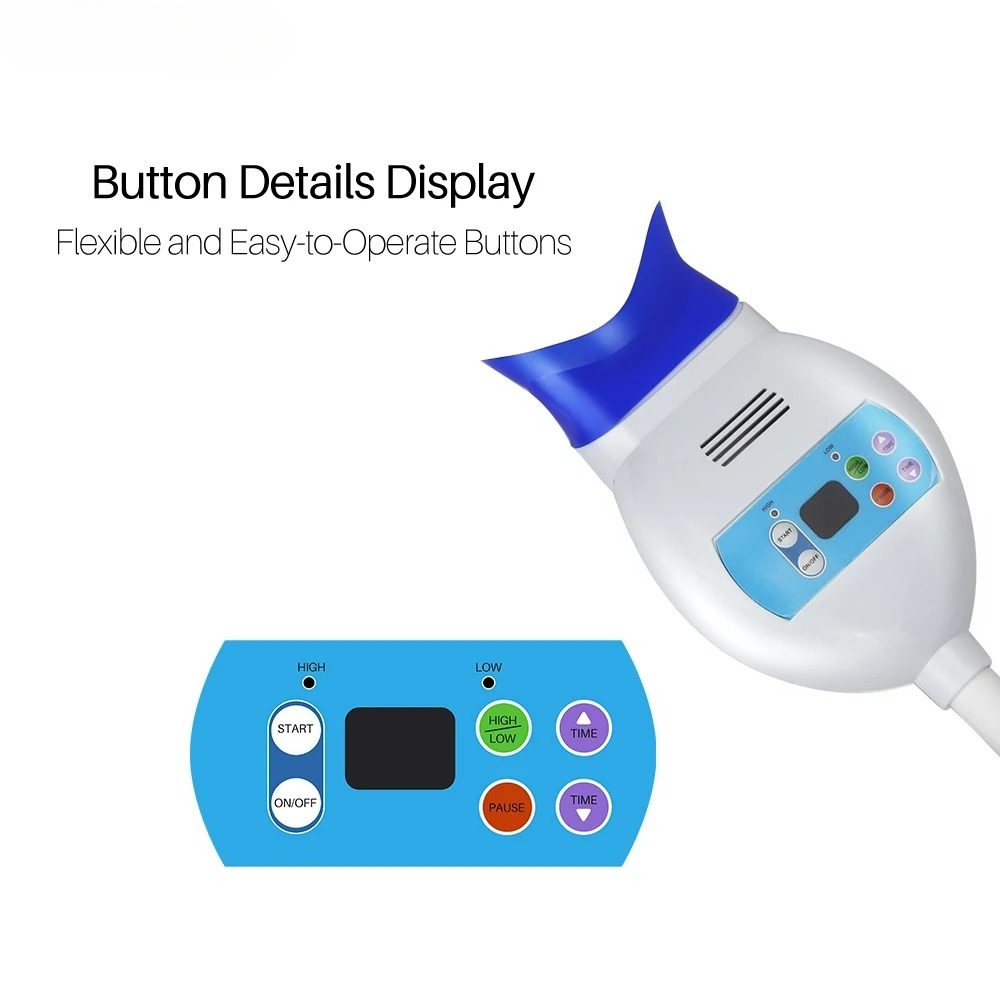 デスクトップ歯科用冷光ホワイトニングマシン 8 LED 3色 - Teeth Whitening Usa のレビューと価格