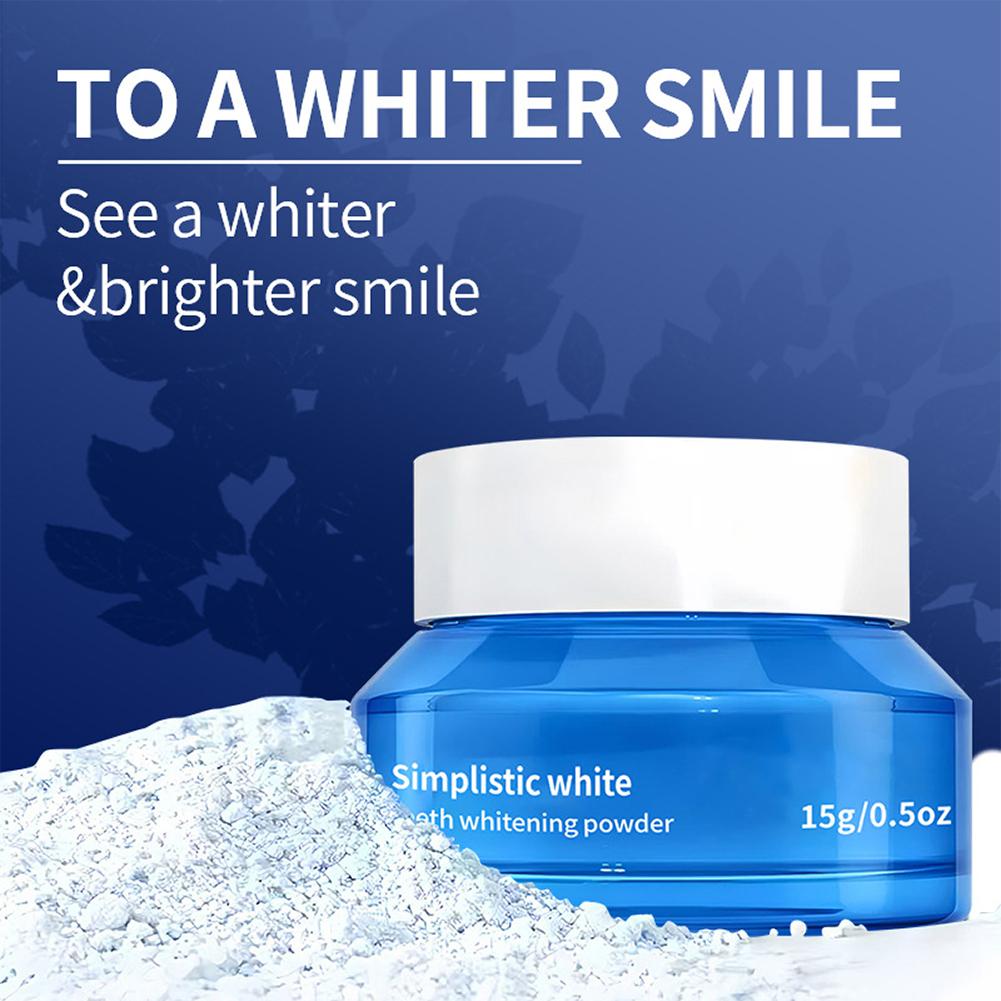 シンプルなホワイトニングパウダー、ステイン除去歯磨き粉、歯垢 - Teeth Whitening Near Me のレビューと価格