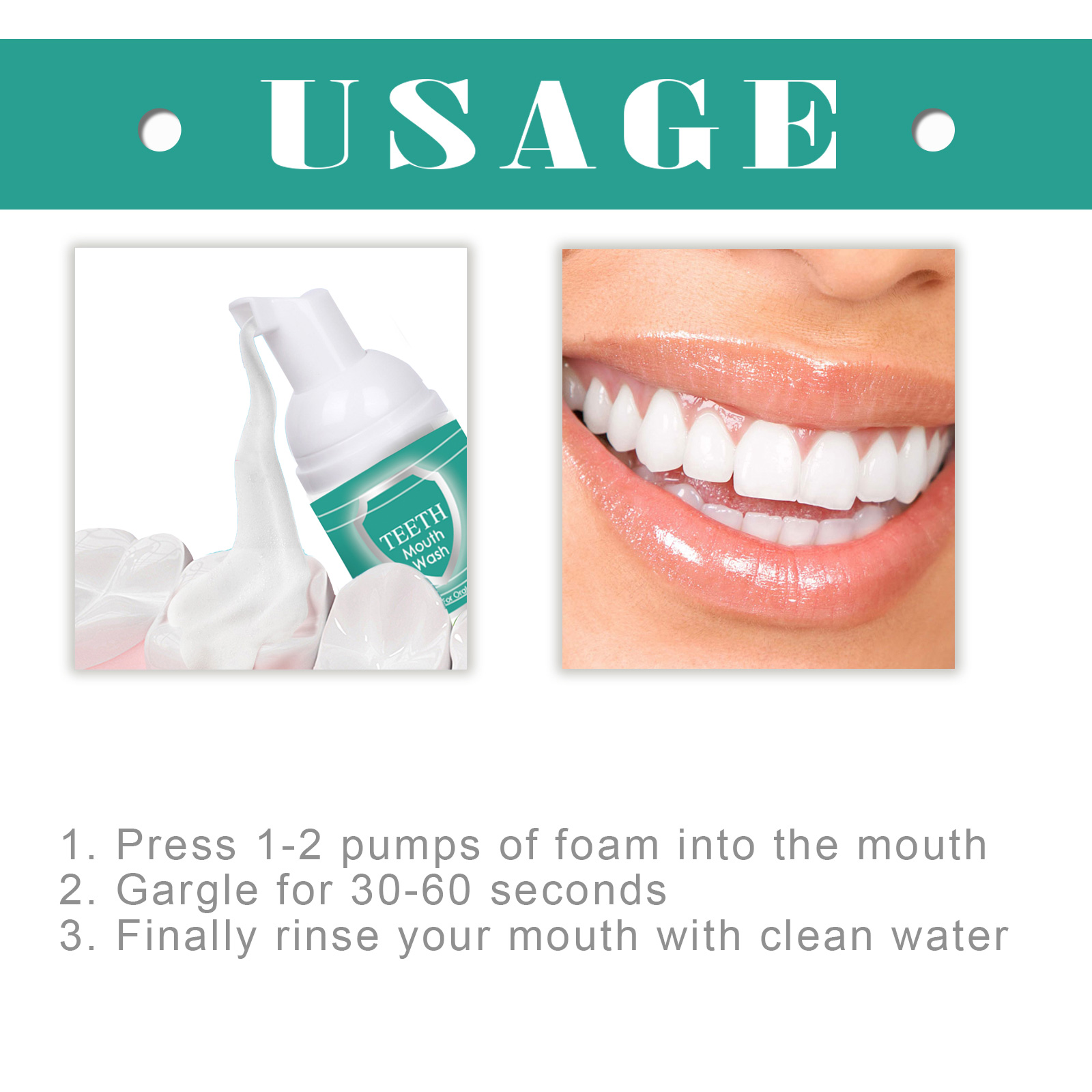 泡立つ歯磨き粉ムース - 歯の汚れや黄ばみのためのディープク - Teeth Whitening Foam Toothpaste のレビューと価格