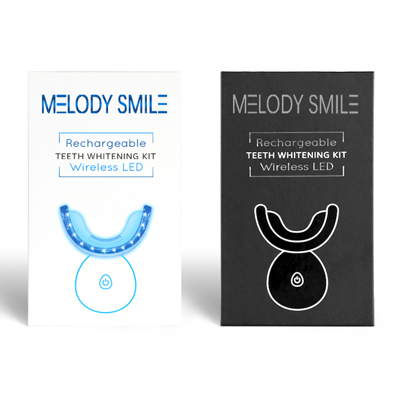 ワイヤレスブルーライトLED歯ホワイトニングキット 家庭用ラ - Teeth Whitening Logo のレビューと価格