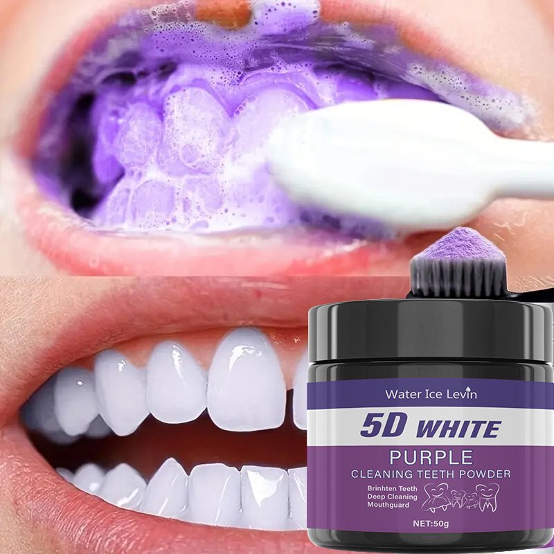 5Dホワイトニング歯磨き粉。 パープルミントフレッシュフォー - Teeth Whitening With Baking Soda のレビューと価格