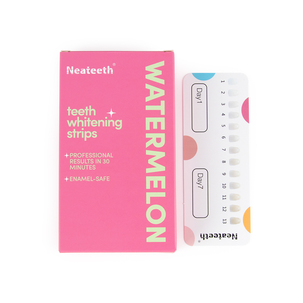 フルーティー歯のホワイトニングストリップトリートメント、高度 - Teeth Whitening Logo のレビューと価格