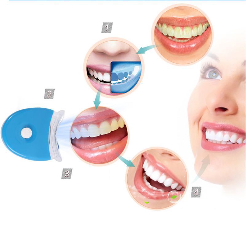 LED歯のホワイトニングライト ホワイトニングブルーライト  - Teeth Whitening Uv Kit のレビューと価格