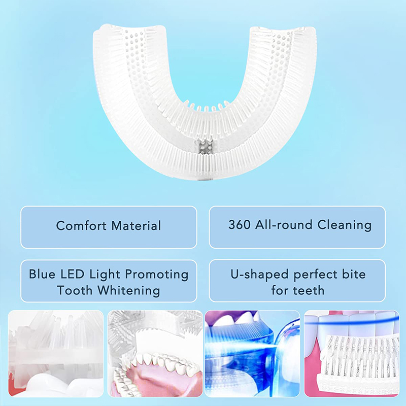 U字型充電式ライトクイックホワイトニング歯のホワイトナー、プ - Teeth Whitening Diy のレビューと価格