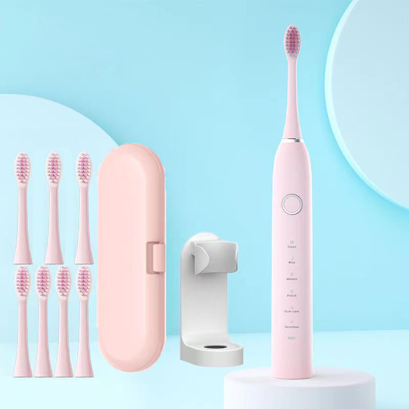 6 モード電動音波歯ブラシ USB 充電式大人用超音波歯ブラ - Electric Toothbrush Sonic のレビューと価格