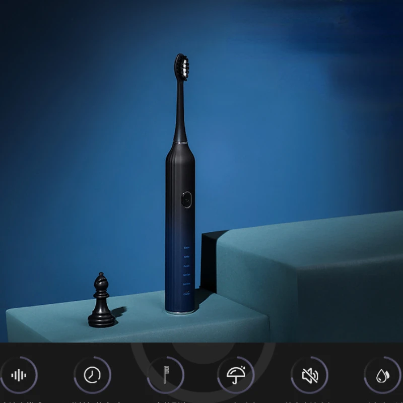 5 モード音波電動歯ブラシ USB 充電器充電式 IPX7  - Teeth Whitening Diy のレビューと価格
