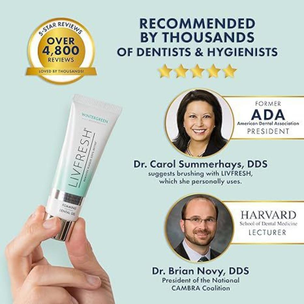 50ml ブランド ノンフォーミング デンタルジェル プロフ - Teeth Whitening Foam Toothpaste のレビューと価格