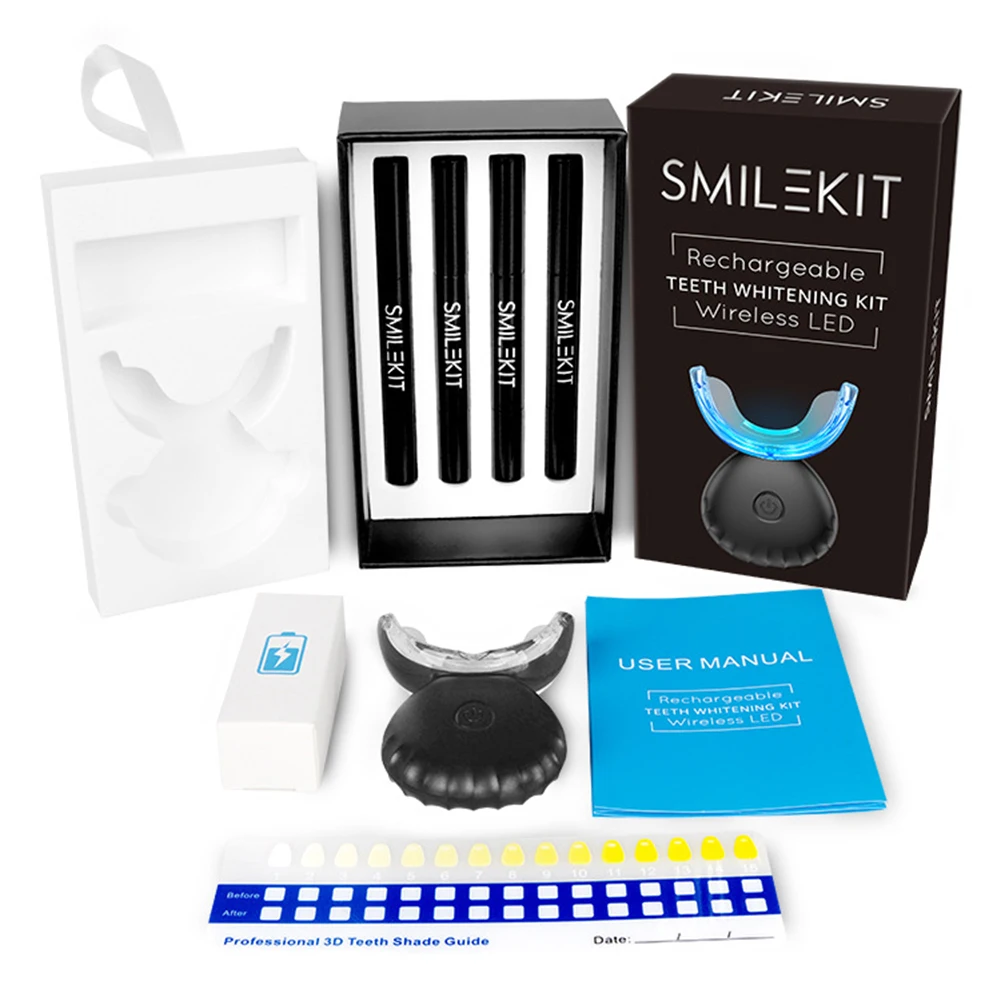 歯科歯ホワイトニングキットミニ 16 LED コールドライト - Teeth Whitening Near Me のレビューと価格