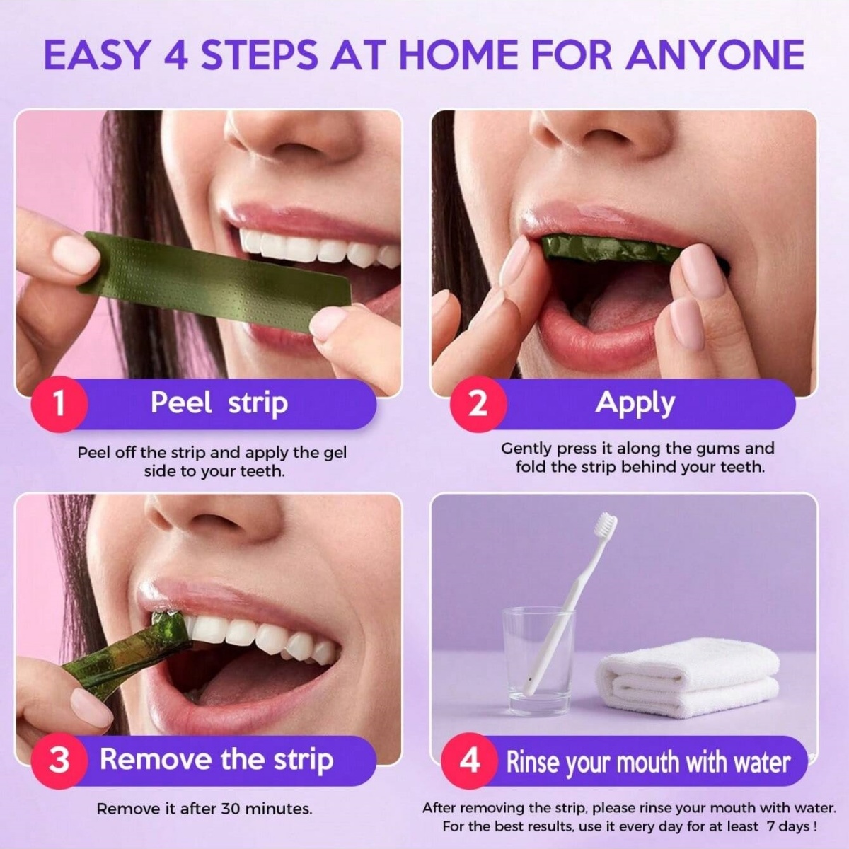 デラックスホワイトニング歯ステッカー 7/14/21 ペアジ - Teeth Whitening Near Me のレビューと価格