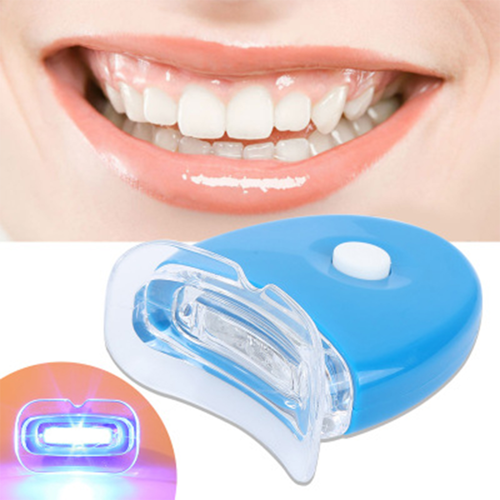 新ブルーledホワイトニングアクセラレータuvライト歯科レー - Teeth Whitening Uv Kit のレビューと価格