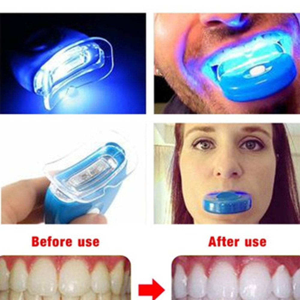新ブルーledホワイトニングアクセラレータuvライト歯科レー - Teeth Whitening Uv Kit のレビューと価格
