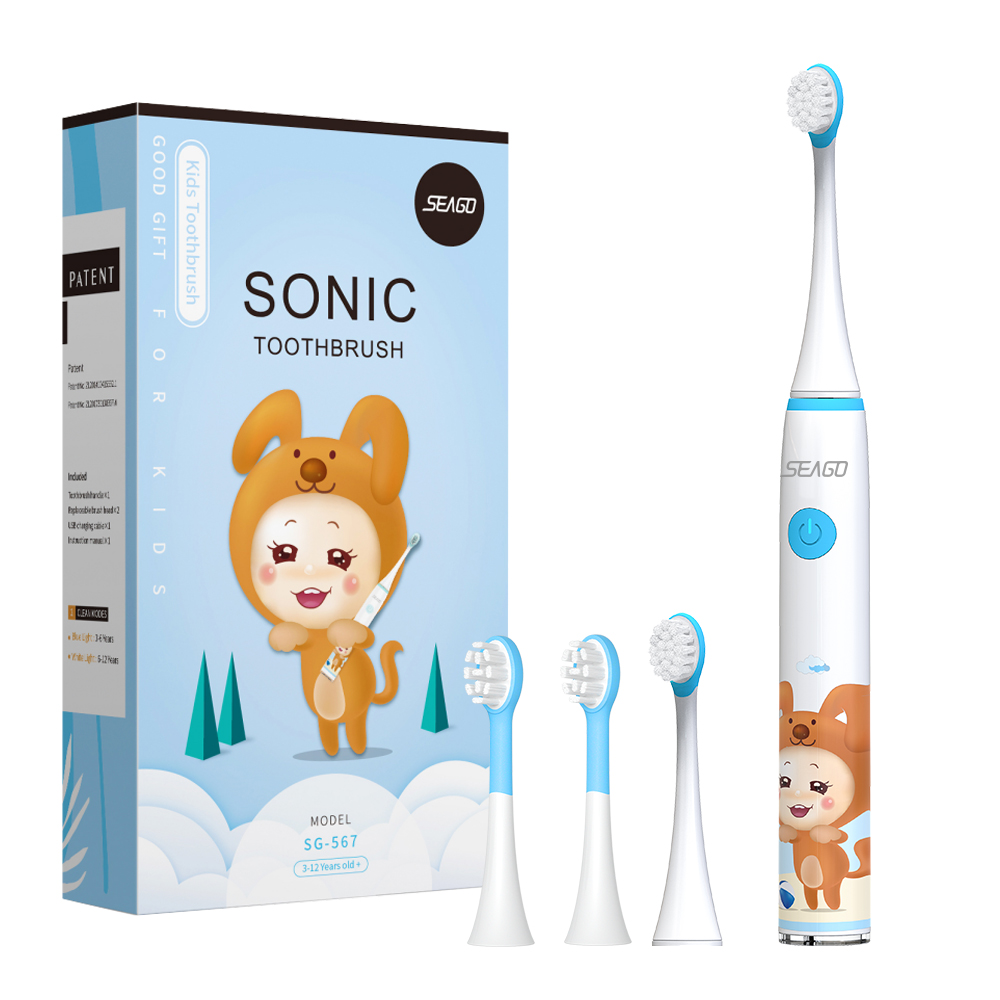Seago SG-567 キッズ電動歯ブラシ キュートでスリ - Electric Toothbrush Sonic のレビューと価格